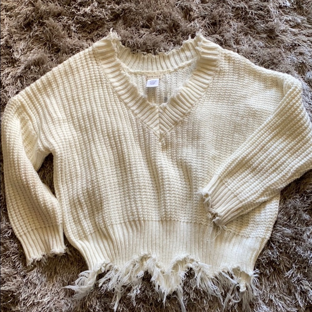 Fringe Sweater